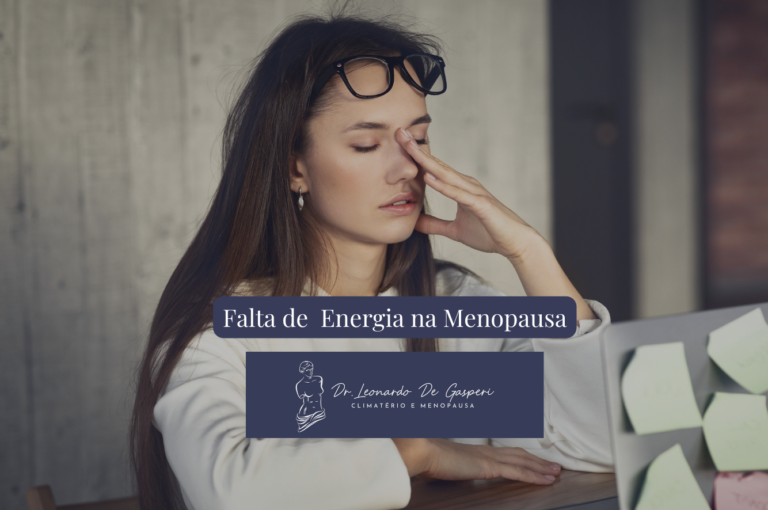 Falta de energia na Menopausa